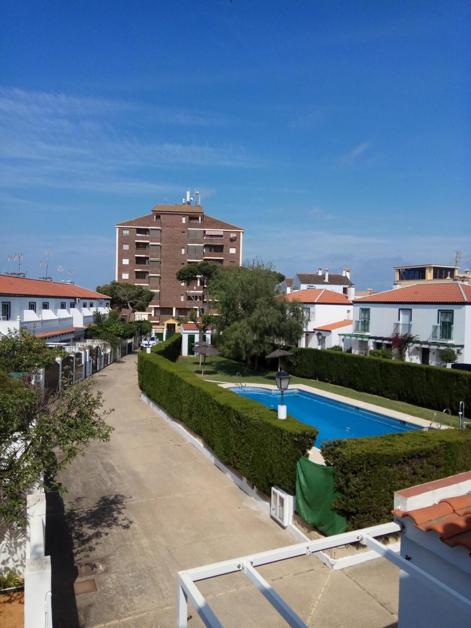 Islantilla Adosado Piscina, Parking 1 Minuto Al Mar Exterior foto